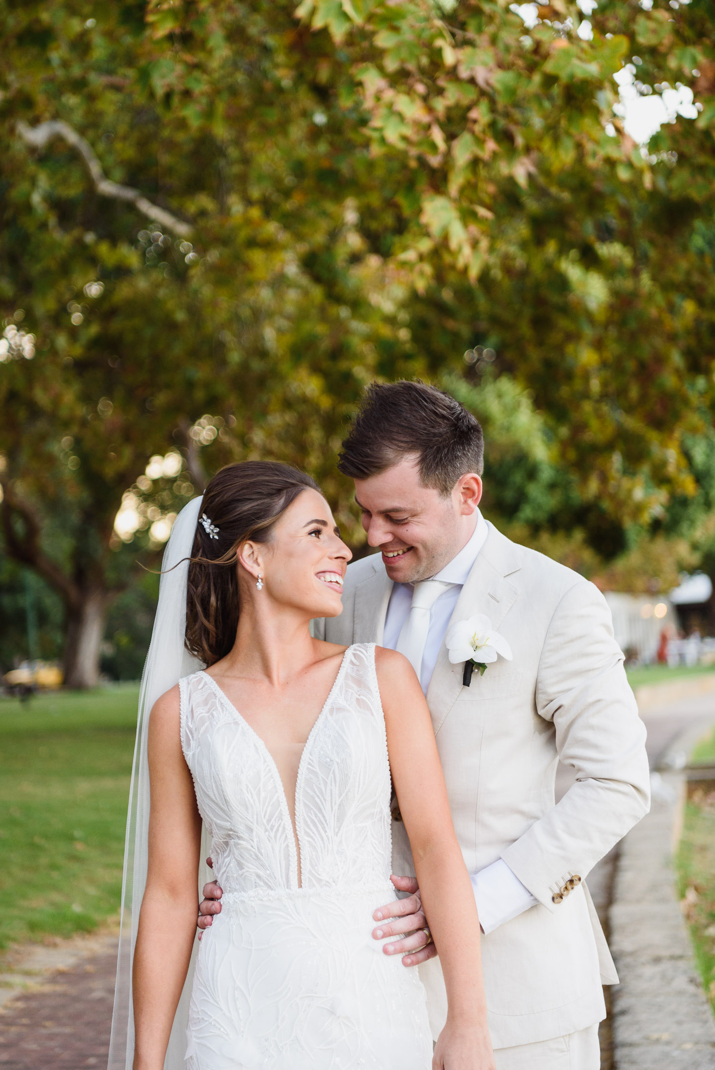 Romantic classic Perth Matilda Bay wedding by Melissa's Photography
